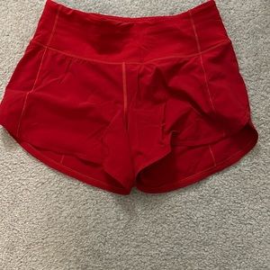 Lululemon Fast & Free Shorts Size 4